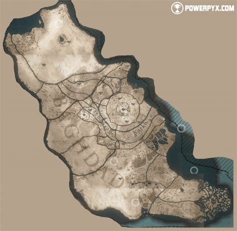 Assassins Creed Mirage Map Size