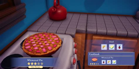 How To Make Whimsical Pie Recipe Ingredients Dreamlight Valley