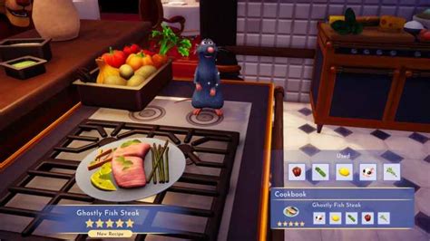 How To Make Ghostly Fish Steak Disney Dreamlight Valley