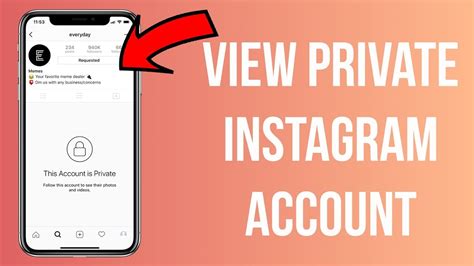 How View Private Instagram Profiles