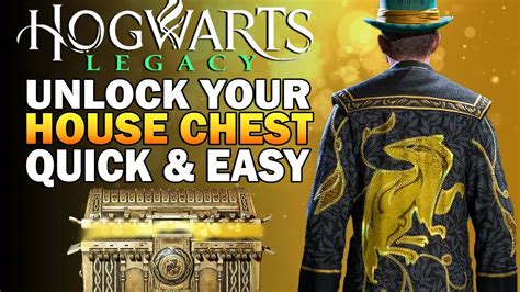 How To Unlock House Chest Hogwarts Legacy