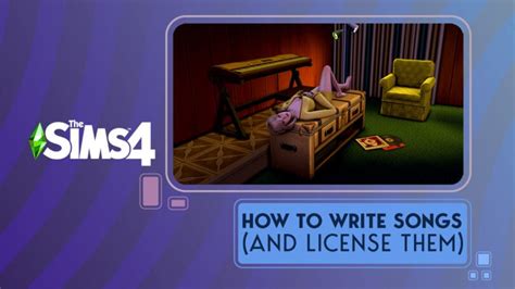 How To Write Songs Sims 4