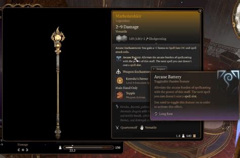 How To Get Markoheshkir Legendary Staff Baldurs Gate 3