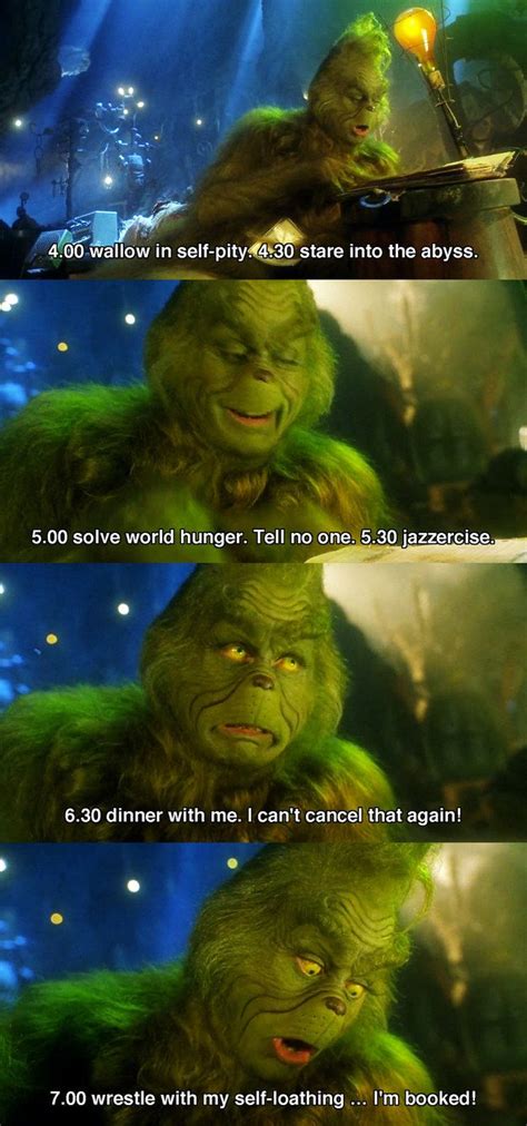 How Grinch Stole Christmas Funniest Quotes Jim Carrey