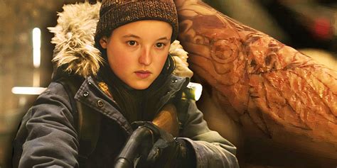 Ellie Tattoo Meaning Explained The Last Of Us Season 2