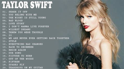 Taylor Swift Best Written Songs For Other Artists List