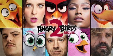 Angry Birds Movie Voice Cast Character Guide