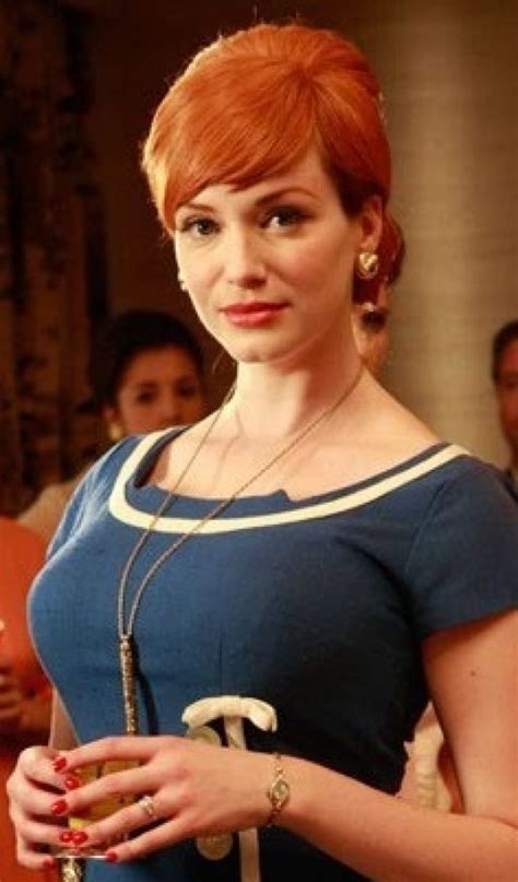 Mad Men Joan Holloway Christina Hendricks Strange Decisions No Sense Break Character