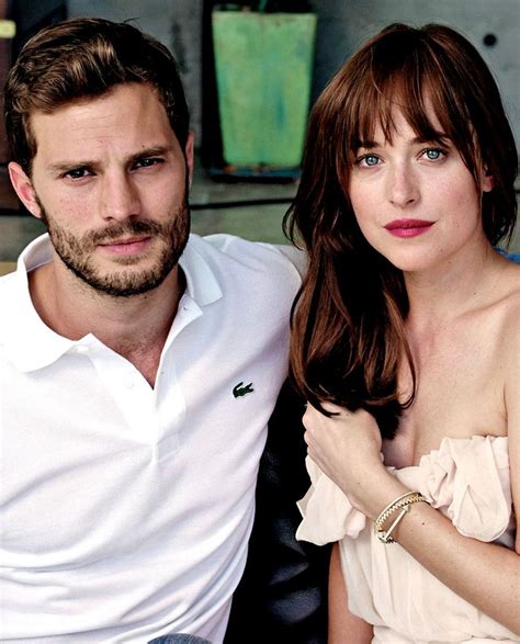 Fifty Shades Grey Dakota Johnson Jamie Dornan Anastasia Christian Ages