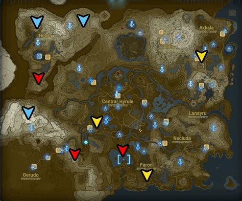 Totk Gleeok King Locations Zelda Tears Kingdom