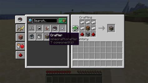 Minecraft How To Make Crafter Auto Craft Items