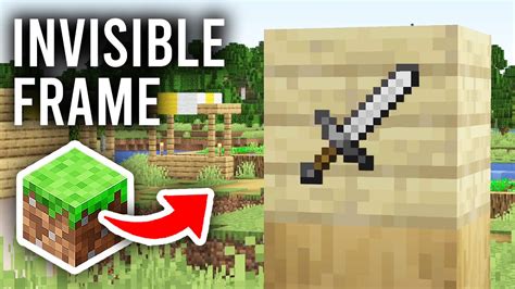 Minecraft Invisible Item Frames Guide