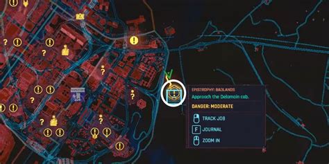 Cyberpunk 2077 Delamain Quest Car Locations