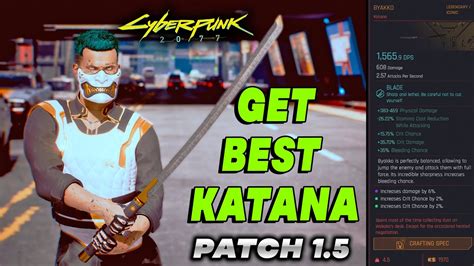 Cyberpunk 2077 How To Unlock New Byakko Katana