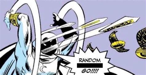 Moon Knight City Dead Random Go Meme Weapons