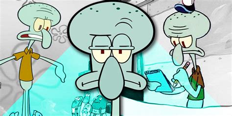 Spongebob Squarepants Squidward Name Squid Octopus Wrong