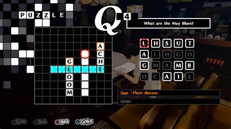 Every Crossword Puzzle Solution Persona 5 Royal