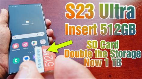 Galaxy S23 Microsd Card Expandable Storage Explained