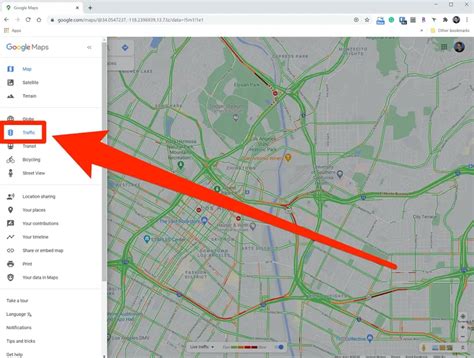 Google Maps Check Real Time Traffic How