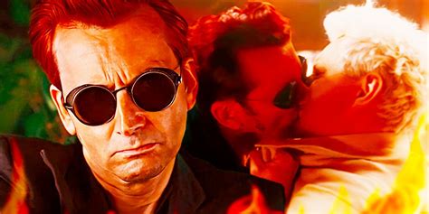 Good Omens Season 2 3 Aziraphale Crowley Kissing Meaning