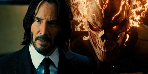 Keanu Reeves Marvel Role Ghost Rider Shadow
