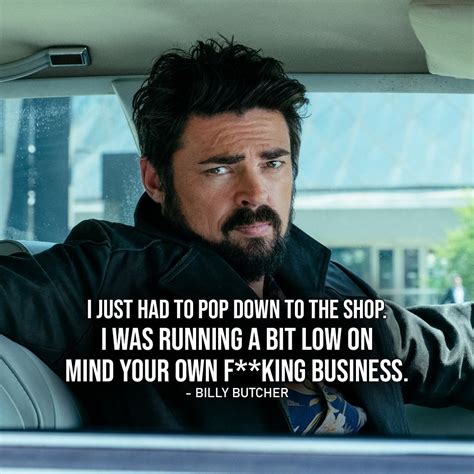 Boys Best Billy Butcher Quotes