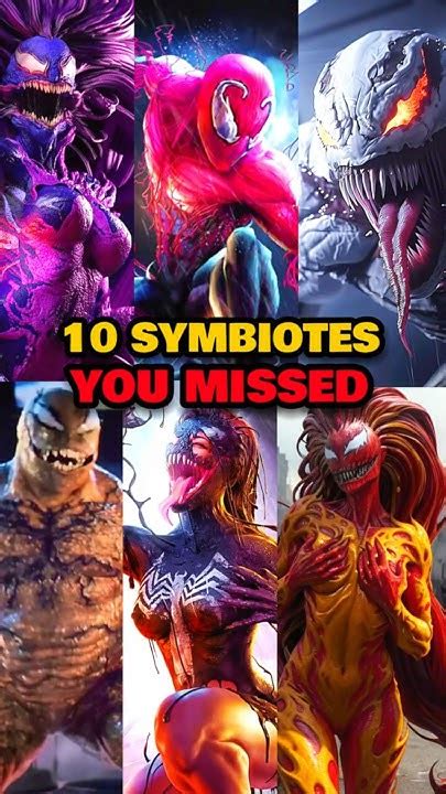All Marvel Symbiotes Explained Ranked