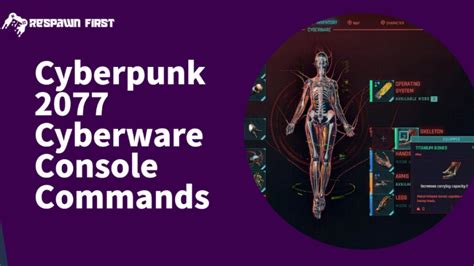 All Console Commands Cheats Cyberpunk 2077