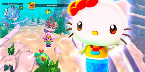 All Mermaid Outfit Locations Hello Kitty Island Adventure