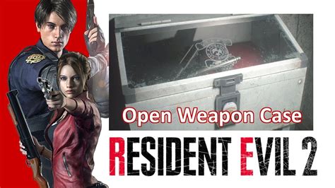 Resident Evil 2 Special Weapons Case Open Unlock Guide