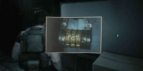 Resident Evil 3 Every Safe Code Locker Combination