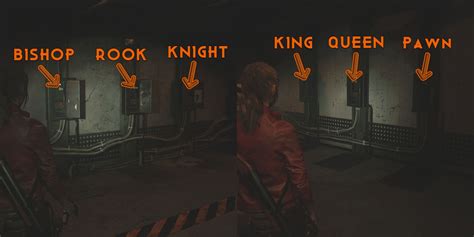 Resident Evil 2 Remake Chess Plug Puzzle Solution