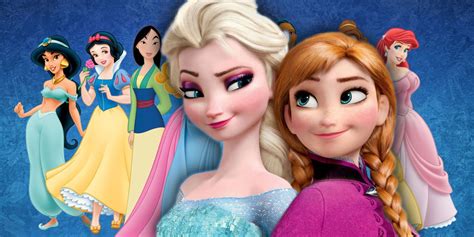 Frozen Anna Elsa Not Disney Princesses Reason