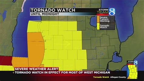 Tornado Warning Michigan