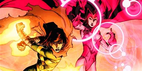 Scarlet Witch Jean Grey Powers Comparison Battle