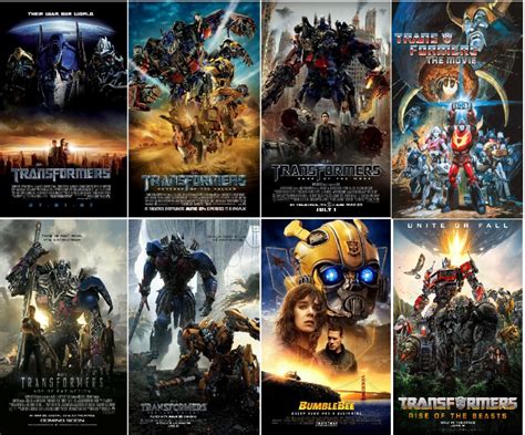 Transformer Type Movies Every