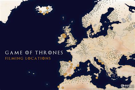 Game Thrones Map Locations Explained