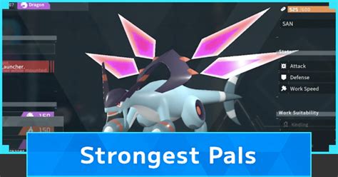 Palworld Strongest Pals Combat