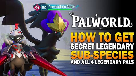 Palworld Legendary Pals Special Big Shiny