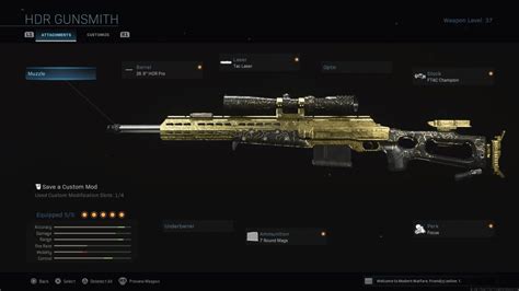 Call Duty Warzone Best Hdr Loadout
