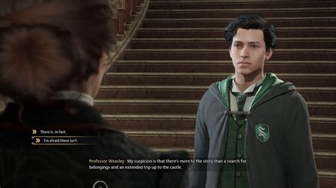 Professor Weasley Lie Truth Hogwarts Legacy