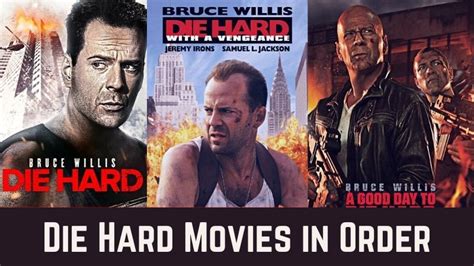 Die Hard Movies In Order