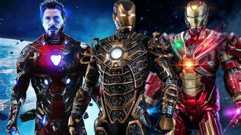 Mcu Tony Stark Iron Man Suit Vibranium