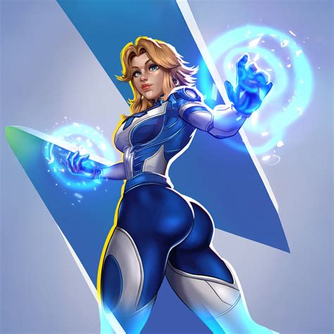 Mcu Sue Storm Invisible Woman Marvel Rivals Costume Fan Art