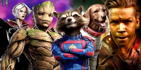 Mcu New Guardians Of The Galaxy Team Members Explained