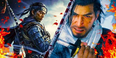 Rise Ronin Differences Ghost Tsushima Comparison