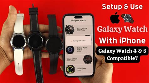 Samsung Galaxy Watch 4 Use With Iphone Compatible Explained