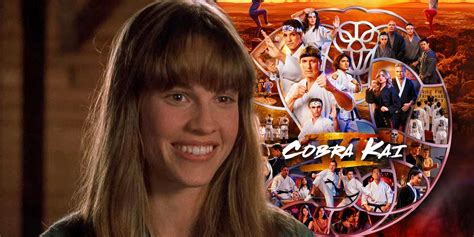 Cobra Kai Season 6 Hilary Swank Julie Does Not Appear Explainer