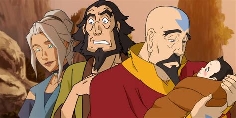 Avatar Last Airbender Aang Katara Children Bending Powers