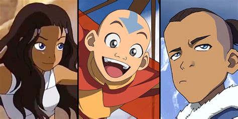 Avatar Last Airbender Aang Katara Sokka Ages How Old